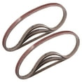 thumbnail image 1 of Cinta de lijado de 3/8 pulgadas x 21 pulgadas 60 granos para lijadora de banda 10 piezas, 1 of 4