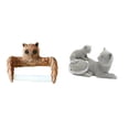 thumbnail image 1 of Escultura de búho para portarrollos de papel higiénico, adorno de mesa, artesanía, figura decorativa, estatua de animal, dispensador de rollos para el, 1 of 8