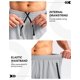 thumbnail image 5 of Pantalones cortos para correr Pudolla para hombre, entrenamiento atlético, con bolsillos, 5 of 7