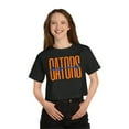 thumbnail image 3 of Gators Chomp Chomp Tall Team Colors Champion Crop Tee, 3 of 3