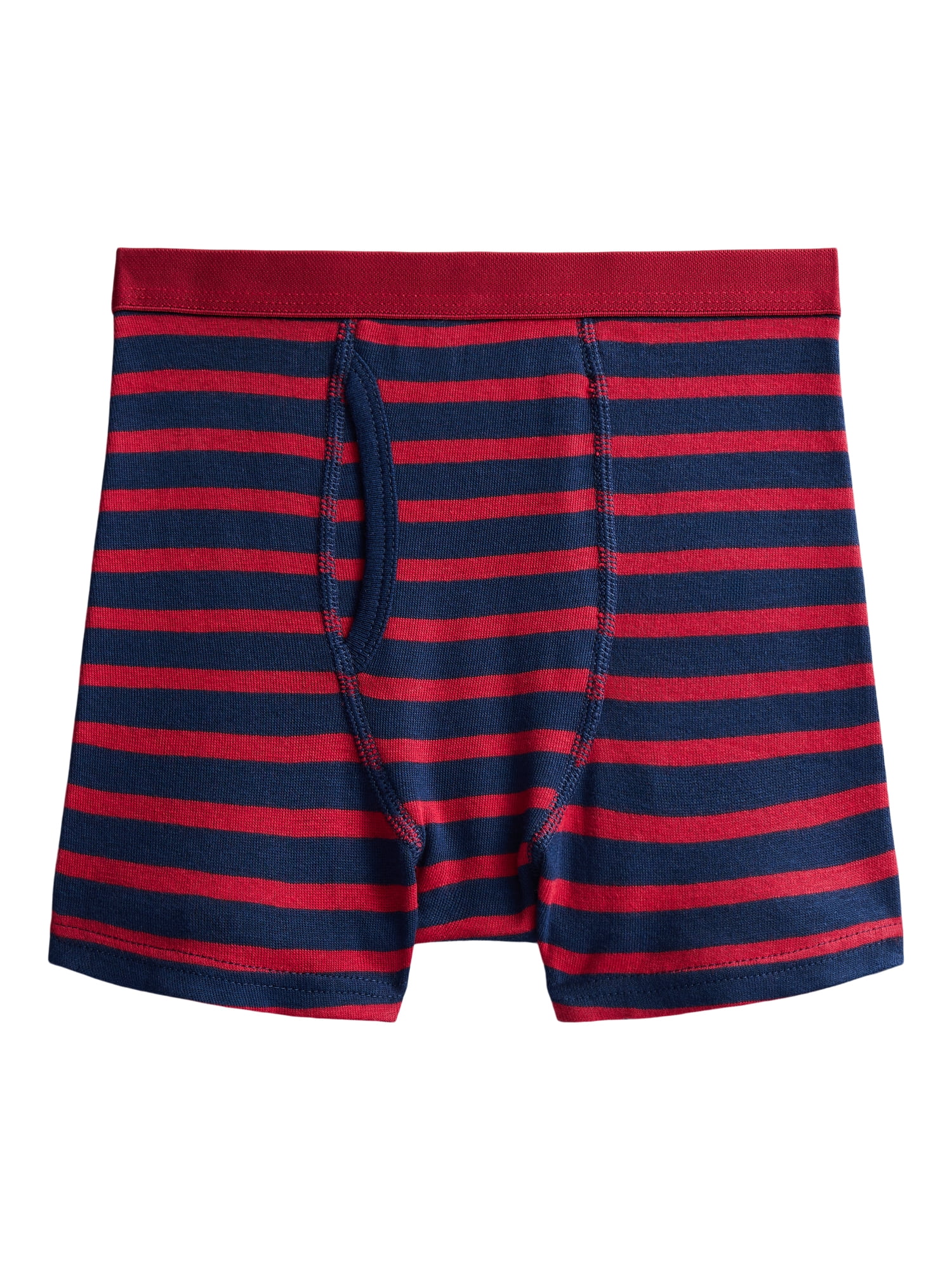 Wonder Nation Boys Underwear Soft Cotton Boxer Briefs, 10-Pack, Sizes S-XXL & Husky