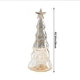 thumbnail image 3 of Crystal Glass Christmas Tree with Lights - Elegant, Multifunctional & Versatile Holiday Decor for Home Gift, 3 of 6