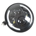 thumbnail image 3 of Faro LED Halo de 7 pulgadas, luz de circulación diurna redonda de doble Color, reemplazo Universal para Road Star VStar 650 Royal Star, 3 of 12