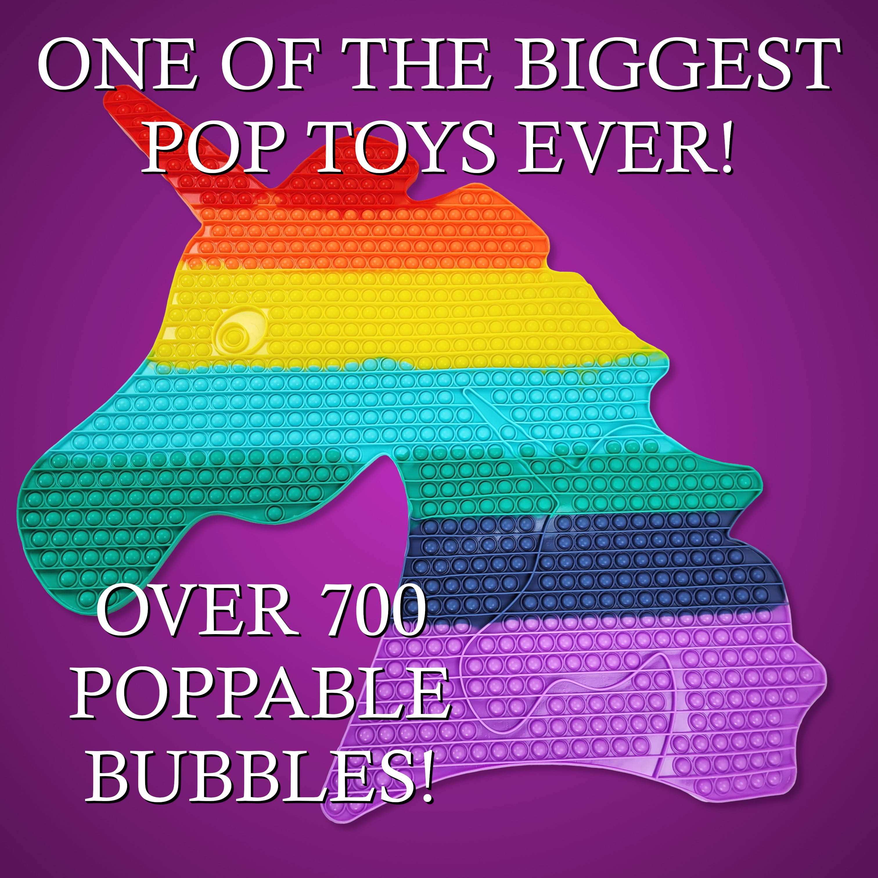 Pop It Gigante 30x30cm - Universo Pop It - Pop It Fidget