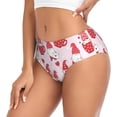 thumbnail image 2 of Fotbe Valentine Gnomes Calzones Estampados para Mujer – Ropa Interior de Algodón, Cómoda, Suave y Elástica-X-Large, 2 of 6