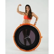 JumpSport 350 PRO Fitness Trampoline, Cardio Workout Equipment, 39 Inch, Orange