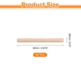 thumbnail image 2 of Uxcell 50 Pack 5/16" x 3-9/16" Wooden Dowel Pins, Furniture Woodwork Grooved Fluted Pin, 2 of 6