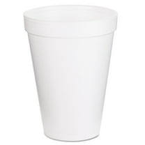 12J12 Foam Cups, 12 oz., White (Pack of 1000)