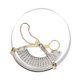 thumbnail image 5 of Regla para sombreros tipo ligero para calibre de tamaño de sombrero, brújula de anillo de acero inoxidable para L, 5 of 9