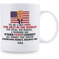 thumbnail image 2 of Trump Mom Mug - Trump Mothers Day Mug - Trump Mothers Day Birthday Xmas Gifts for Mother Stepmom Mother in law - 11 oz Coffee Mug (Trump Mom Mug), 2 of 7