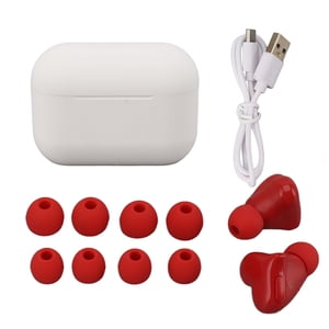 Earbuds, Noise Cancelling HiFi Stereo Earphones Heart Shaped Comfortable  For Music