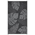 thumbnail image 2 of Reversible Patio Mat – Waterproof Plastic Straw – Tropics Palm Leaves Design – RV, Deck, Balcony, Porch & Beach – Modern Camping Outdoor Rug, 2 of 27