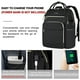 thumbnail image 3 of Mochila para Portátil de 17 Pulgadas VANKEAN Impermeable con Puerto USB y Bolsillos RFID, 3 of 5