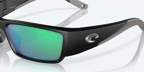 Costa Del Mar Corbina PRO Green Mirror Polarized Glass Men's Sunglasses 6S9109 910902 61
