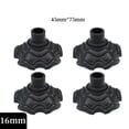thumbnail image 1 of Mosiee 4Pcs Outdoor Camping Chair Foot For Pads Chair Leg Mat Non-Slip Anti-Trap Covers, 1 of 9