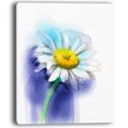 thumbnail image 2 of White Gerbera Daisy in Blue, 2 of 3