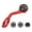 Red #0, variant on Bicycle Handlebar Mount Extension Bracket | Aluminum Light & Camera Stand Holder | Compatible with 31.8mm/25.4mm Handlebars | Includes Camera & Flashlight Mounts | Cycling Equipment Accessories