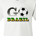 thumbnail image 4 of Inktastic Go, Brazil- Soccer, Football Youth T-Shirt, 4 of 5