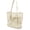 Beige, variant on Mesh Beach Tote Womens Shoulder Handbag