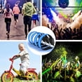 thumbnail image 5 of Pulsera LED de 4 Uds., banda reflectante recargable por USB, brazaletes iluminados de seguridad ajustables para correr al aire libre, correr, deportes de ciclismo, 5 of 5