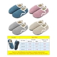 thumbnail image 3 of PULLIMORE Lightweight Slip on Grip Indoor House Slippers Barefoot Fleece Lined Non Slip Home Exercise Yoga Shoes for Men Women, 3 of 9
