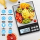 thumbnail image 3 of Báscula de cocina digital, 5 kg/0,01 g, recargable, báscula de cocina de alta precisión con pantalla LCD, 3 of 7