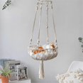 thumbnail image 4 of Bohemian Woven Cat'S Nest Hammock European Mesh Bag in Summer Hanging Cat Basket Swing Hanging Pet, 4 of 5