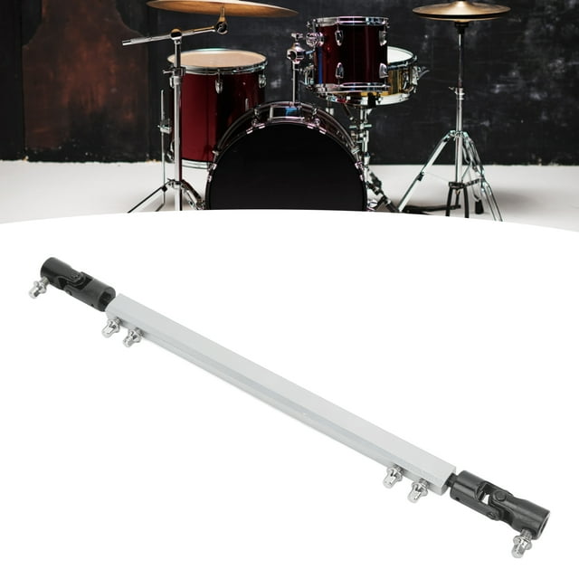 Eje de Transmisio de Pedal de Tambor Doble, Reemplazo de Biela de Barra de Enlace de Pedal de Tambor Para Kit de Batería
