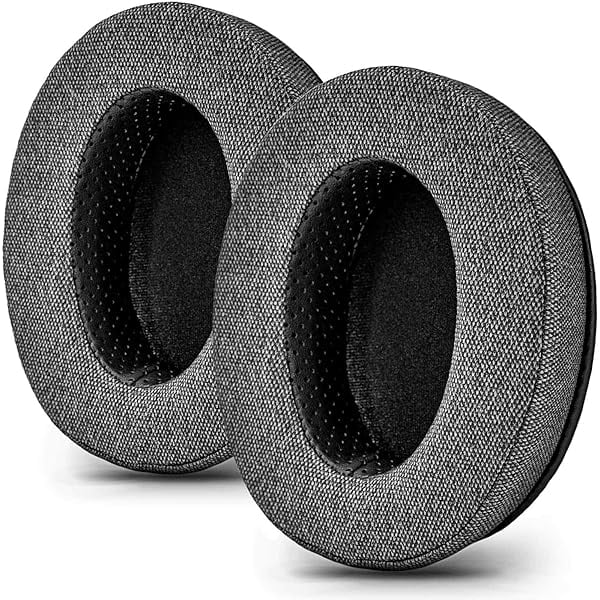 wonima11 TRANSTEK Earpads Compatible with ATH M50X, M40, M20X, Cloud 2, Cloud Alpha, Cloud Flight, Arctis 7, Arctis Pro, G Pro X, Stealth 600 I Gray Line