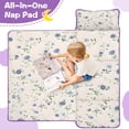 thumbnail image 4 of Pioneer Flower Floral Print Pattern Toddler Nap Mats for Kids Preschool,Sleeping Mat Bag or Kids,Toddler Sleeping Bag,Toddler Nap Mat or Daycare, 4 of 6