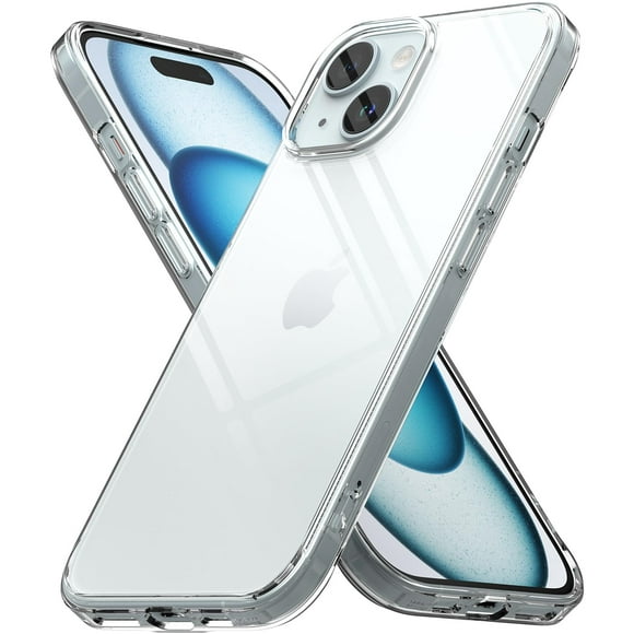 Funda de teléfono Ringke Fusion compatible con iPhone 15 Plus