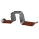 thumbnail image 3 of Soporte para auriculares Soporte para auriculares Gancho para colgar Escritorio Mesita de noche Aleación de aluminio Estante para colgar, Almohadilla de piel sintética, Gris Inevent EL001441-04, 3 of 7