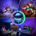 thumbnail image 5 of Star Projector Night Light with 15 Color Modes, Bluetooth Speaker & Remote Control for Kids Bedroom, 5 of 6