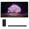 LG OLED48C1PUB 48" 4K UHD OLED C1 Series Smart TV with a LG SN6Y 3.1 Ch DTS Virtual High Resolution Soundbar and Subwoofer (2021)