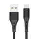 thumbnail image 4 of Inteprter Cable de carga Cable USB tipo C rápido Cable de datos Nylon trenzado Móvil Type9 NO9, 4 of 6