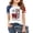 Sky Blue, variant on Grblisyd 4th of July Girls USA Shirt 250th Anniversary American Flag Patriotic Crew Neck Short Sleeve T-Shirt Independence Day Outfit for Kids