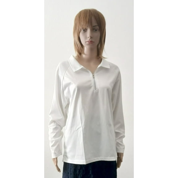 Women’s Jacket White 1/4 Zipper Size XL