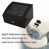 Automatic Rotation, Quiet Automatic Rotation 4+6 Watch Winder Display Box Storage Holder Case