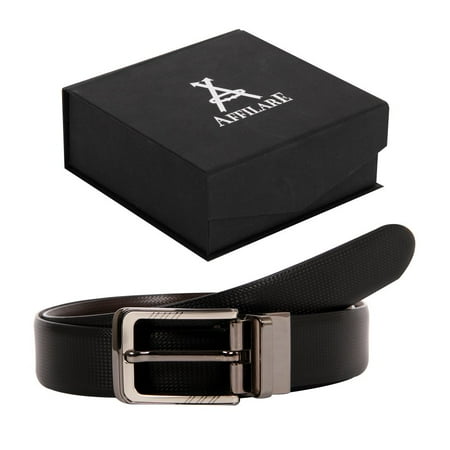 - Affilare Reversible Men's Dress Belt 35mm Black Brown Reversible 12RBPX401