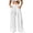 White, variant on Edvintorg Women's Casual Pants Elastic Waisted Loose Wide Leg Lightweight Trouser with Pockets Women Clothing White XL