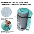 thumbnail image 3 of Colchón de Camping HOMBYS Portátil de Espuma Viscoelástica Impermeable 3 cm, 3 of 7