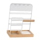 thumbnail image 3 of Organizador de joyas, soporte para collares y mostrador Blanco, 3 of 9