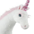thumbnail image 5 of Melissa & Doug Giant Unicorn - Lifelike Plush Stuffed Animal (over 2 feet tall), 5 of 10