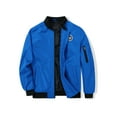 thumbnail image 3 of MADHERO MA1-7K Boys Bomber Jacket Black Flight Jacket size 14, 3 of 6