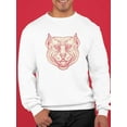 thumbnail image 2 of Tribal Pitbull Head Sweatshirt Men -Image by Shutterstock, Male Large, 2 of 4