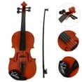 thumbnail image 2 of 1 Set String Instrument Model Simulated Violin Plaything Realistic Musical Instrument, 2 of 9