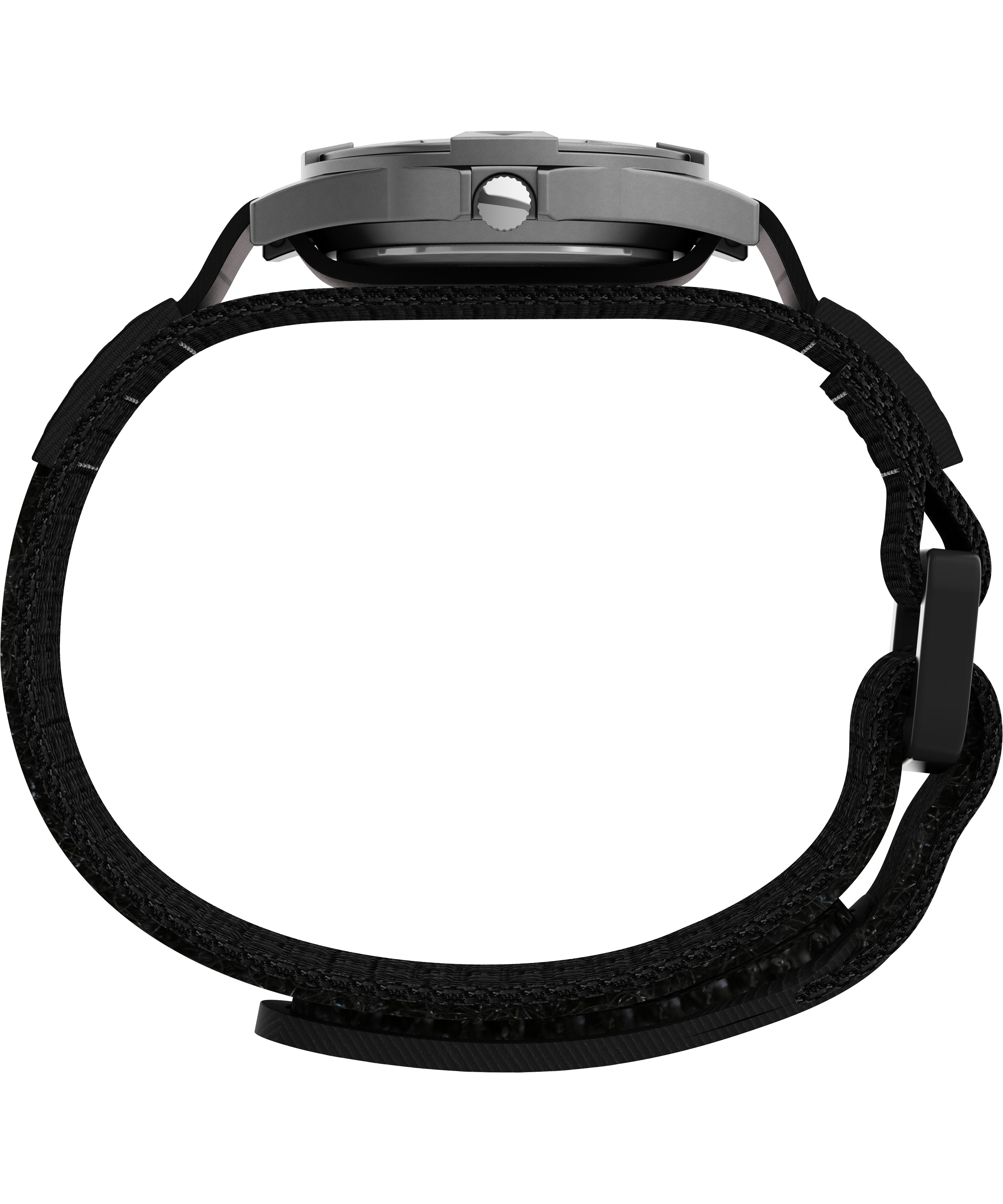 TIMEX TIME MACHINES® 28mm Black Fast Wrap® Kids Watch