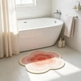thumbnail image 6 of PYURTEP Flower Shaped Bathroom Rugs Non-Slip Layered Bath Mat Super Cute Quick Drying Bath Rugs Floral Soft and Fluffy Floor Mat for Bathroom, 6 of 6