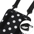 thumbnail image 6 of HAWEE Waist Belt Bag for Women Plus Size Fashion Fanny Packs Water Resistant Multifunctional Cross Body Shoulder Purse with 2 Adjustable Straps, Polka Dot, 6 of 7