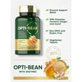 thumbnail image 4 of Opti-Bean | 150 Tablets | Digestive Support | Gas, Bloating & Discomfort Enzyme Blend | Vegetarian, Non-GMO & Gluten Free Supplement | by Carlyle, 4 of 8